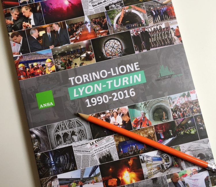 Libro TELT-ANSA Torino Lione 1990-2016