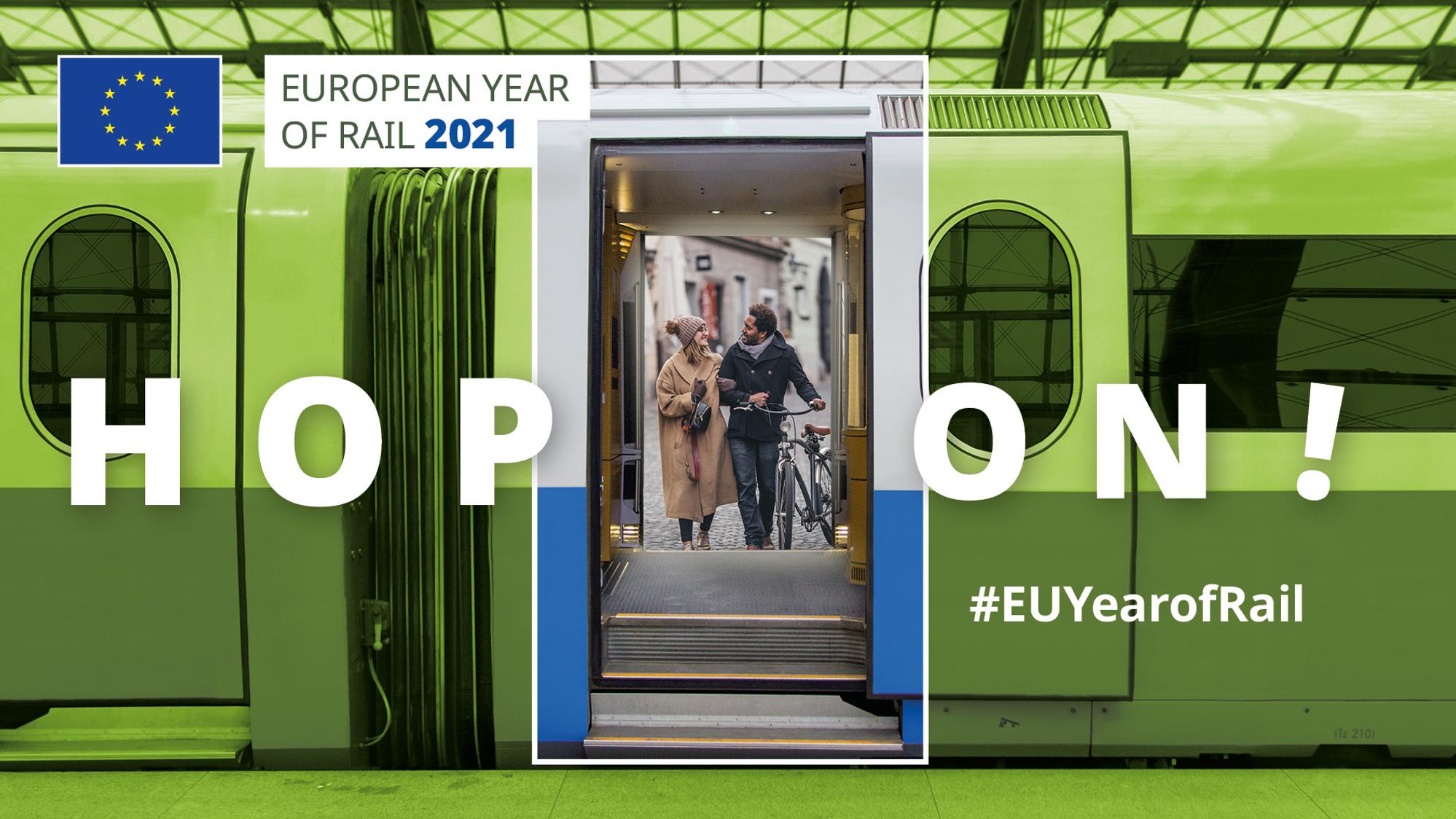 2021 European Year Of Rail, HOP ON!