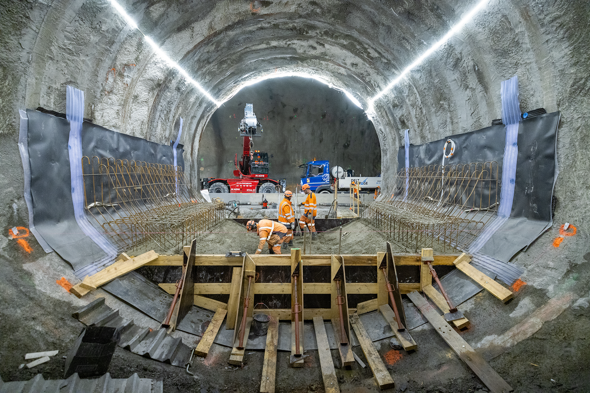 Il cantiere del tunnel di base entra in una nuova dimensione