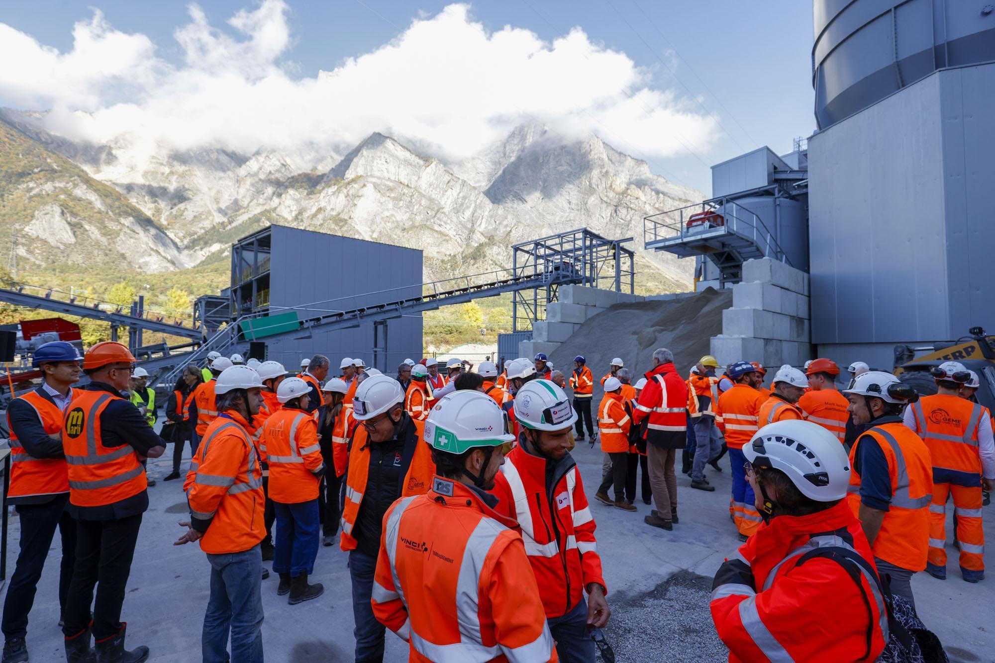 Inaugurato l’impianto di trattamento dei materiali di scavo del CO11