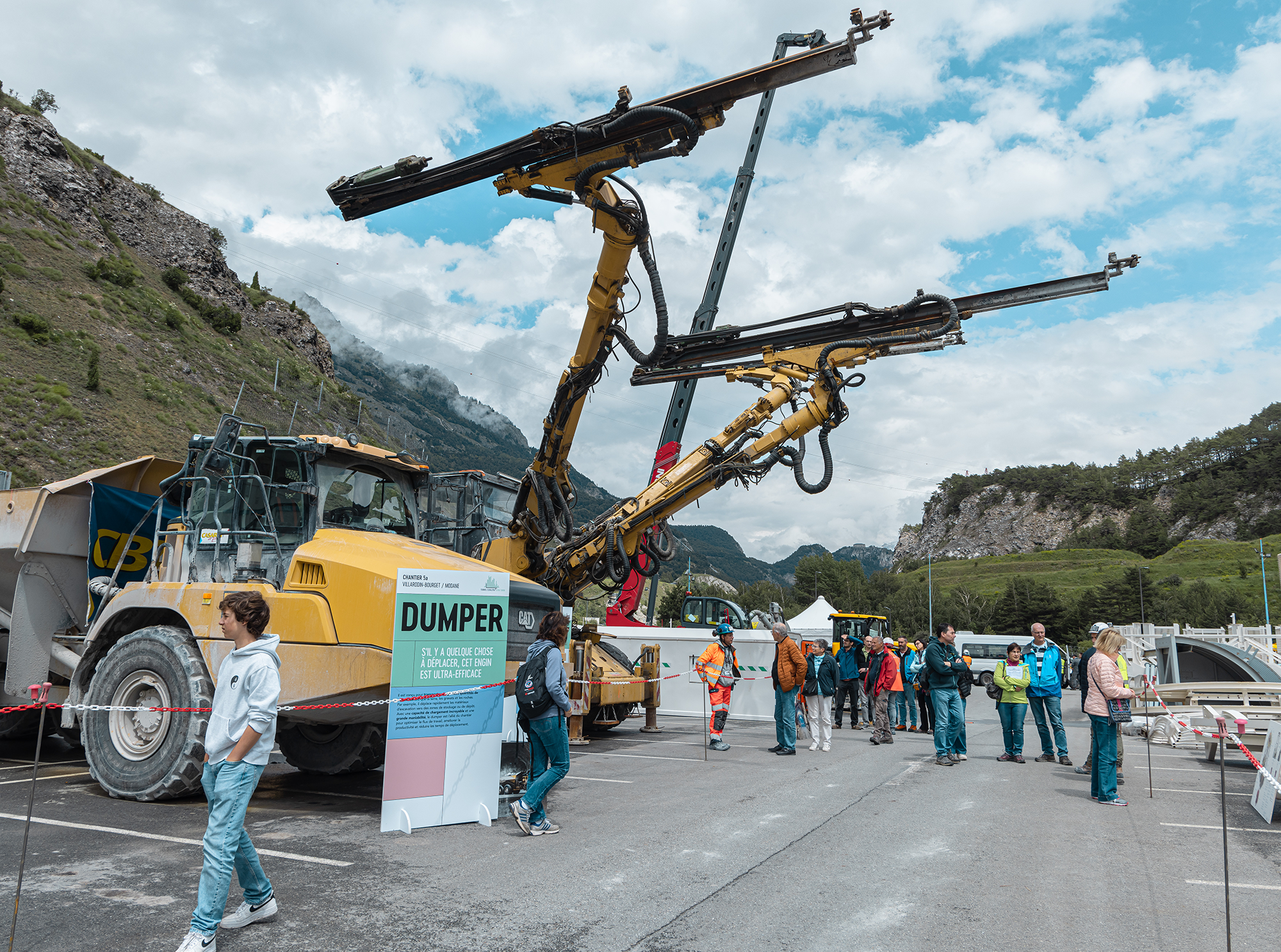 Sold out di visitatori al cantiere di Modane