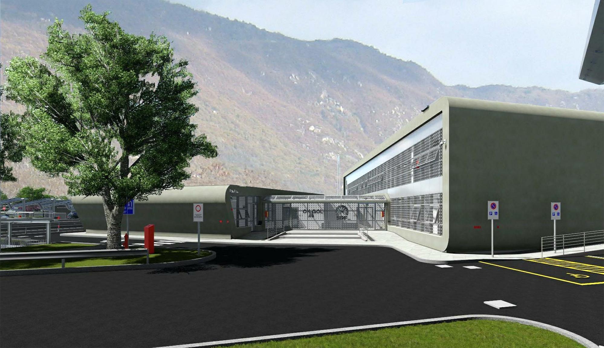 Il cantiere dell’autoporto consegnato a Sitaf