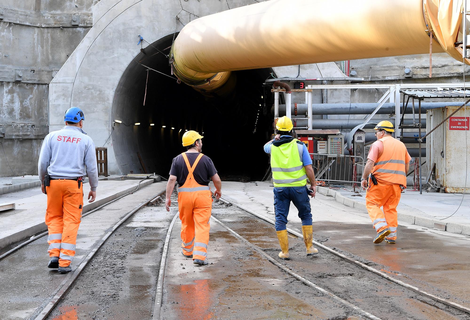 Chiomonte: terminato il camerone per le vasche dell’acqua