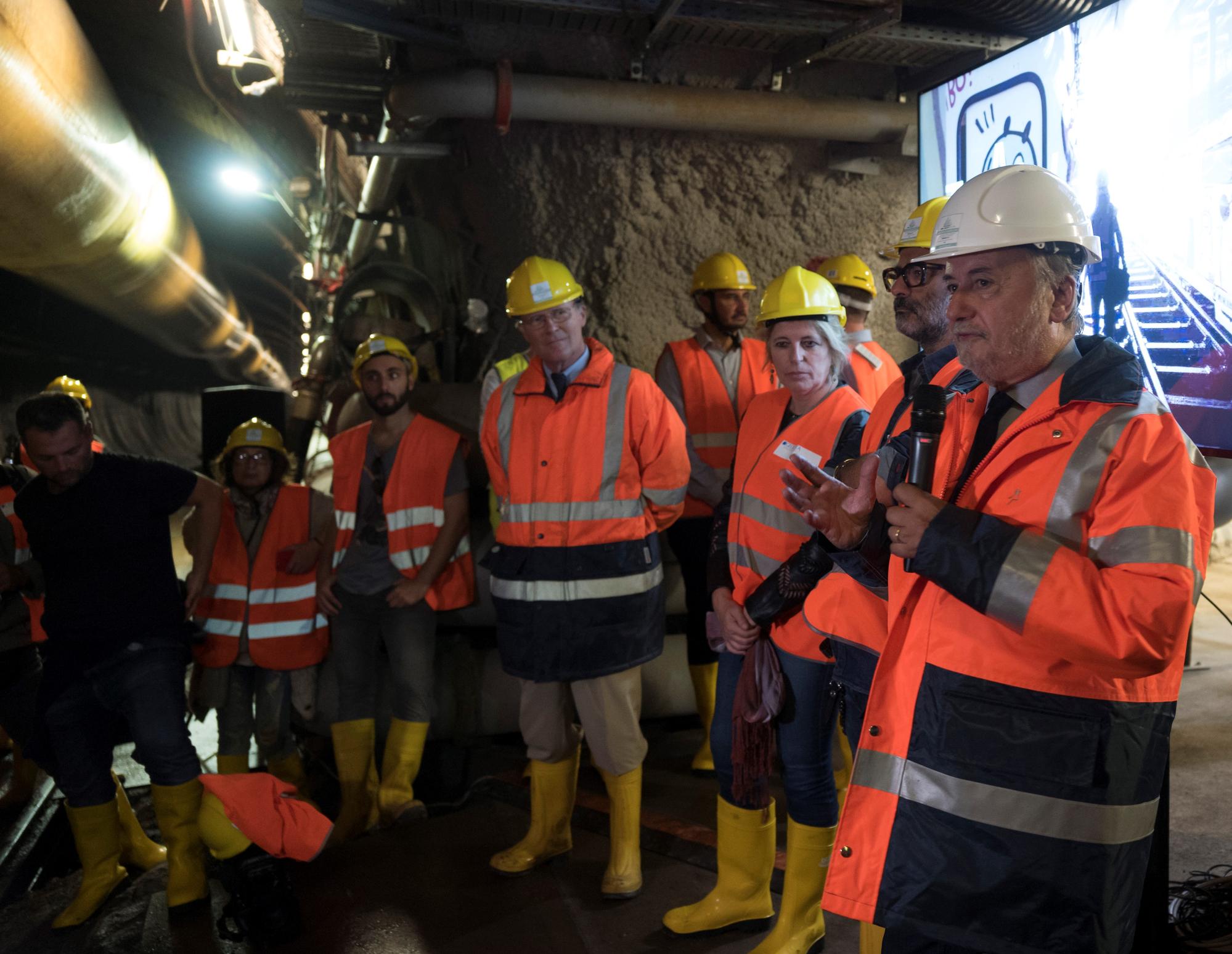 TELT inaugure Tunnel Art Work à Chiomonte
