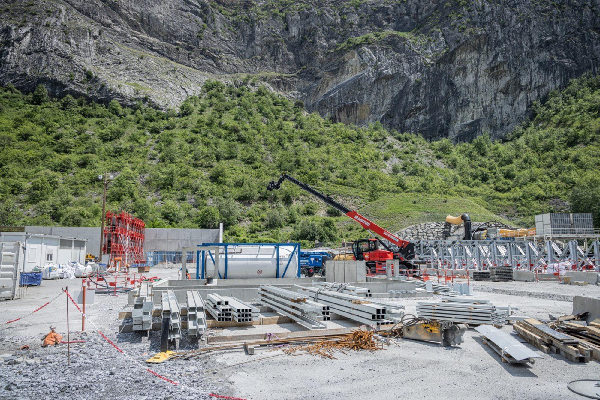 Deuil sur le chantier CO 7