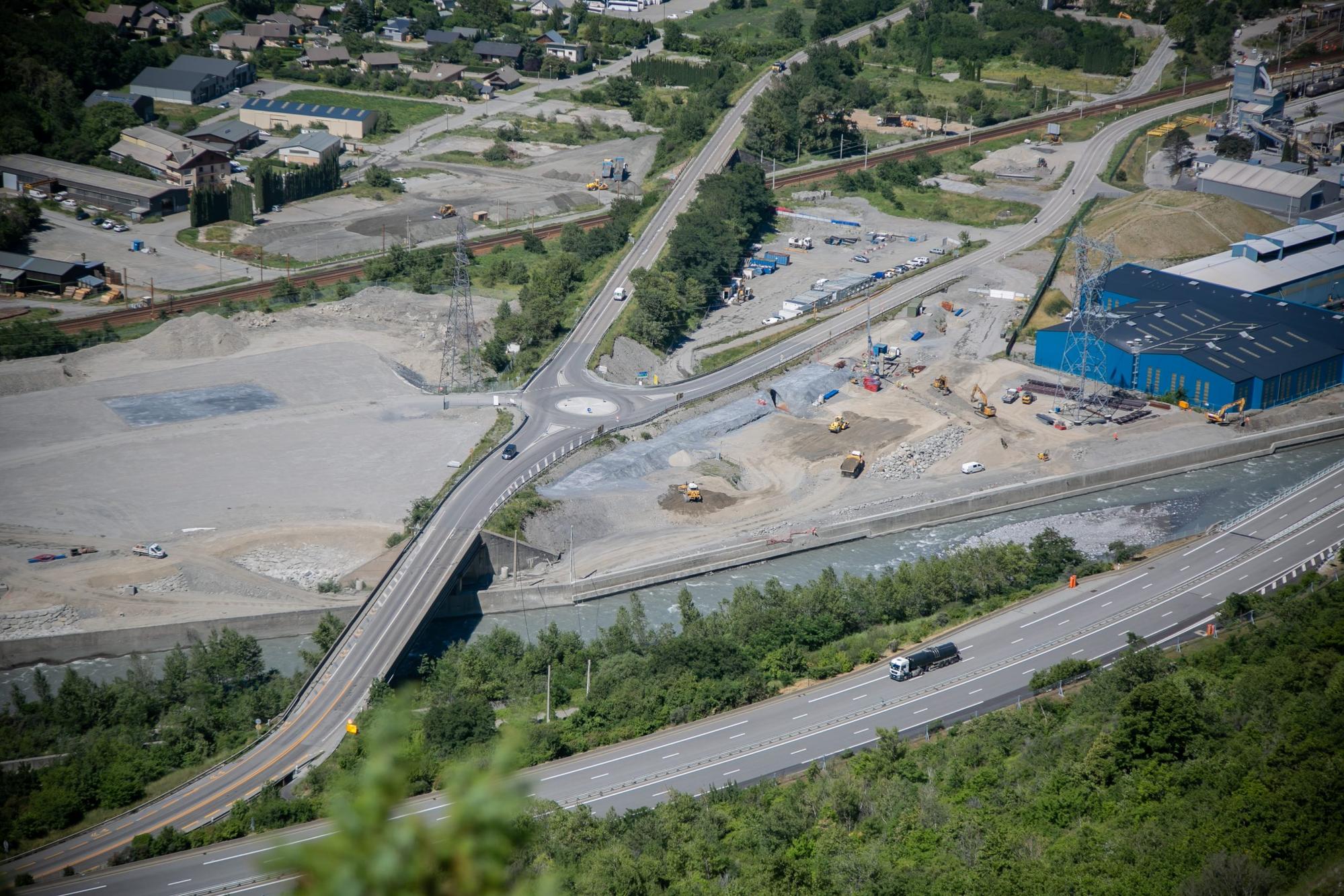 Consolidamento delle dighe sul fiume Arc