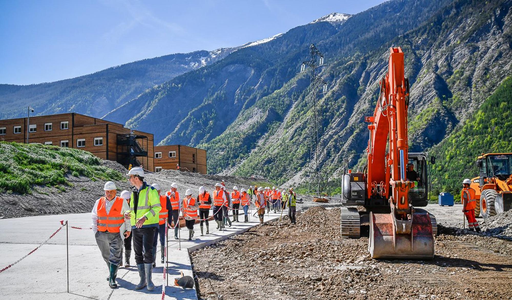 I senatori francesi in visita ai cantieri della Torino-Lione