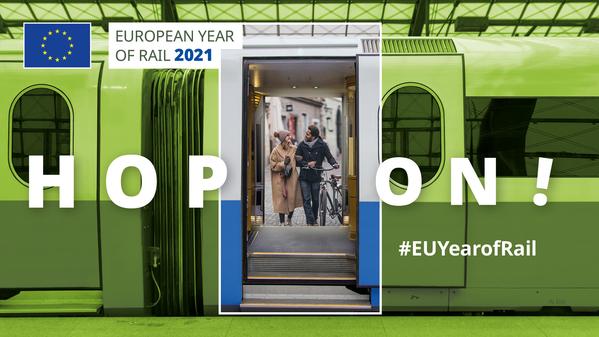 2021 European Year Of Rail, HOP ON!