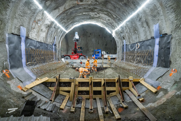 Il cantiere del tunnel di base entra in una nuova dimensione