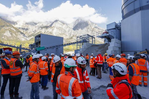 Inaugurato l’impianto di trattamento dei materiali di scavo del CO11