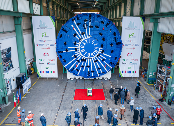 Pronte le tre TBM per lo scavo di 23 km di tunnel