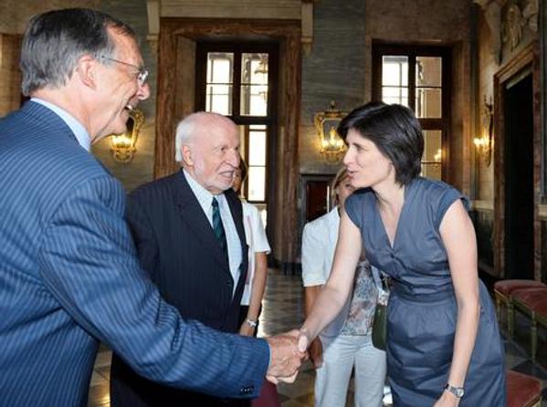 Brinkhorst e Besson incontrano Chiara Appendino