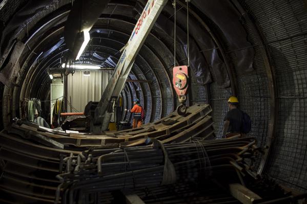 Chiomonte: procede lo smontaggio dei binari in galleria