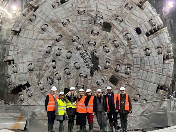 Confindustria in visita ai cantieri francesi della Torino-Lione