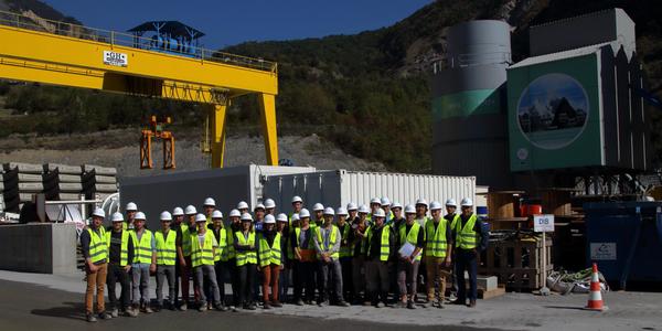 Gli studenti dell’IUT di Nancy in visita a Saint-Martin-la-Porte