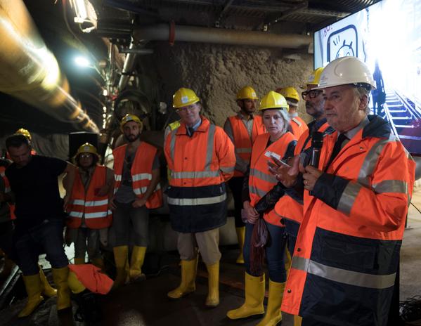 TELT inaugure Tunnel Art Work à Chiomonte