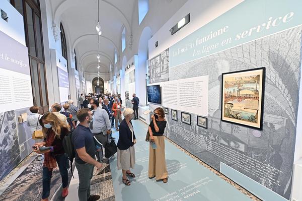 La mostra “Di pietra e ferro: 150 anni del traforo del Fréjus”