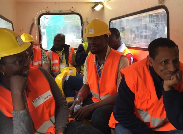 Dall’Africa a Chiomonte: giornata al cantiere per 22 funzionari del master ONU