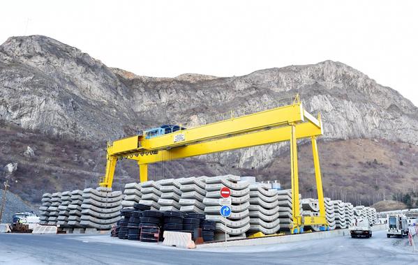 Impiego e gestione dei materiali di scavo solfati del tunnel di base del Moncenisio