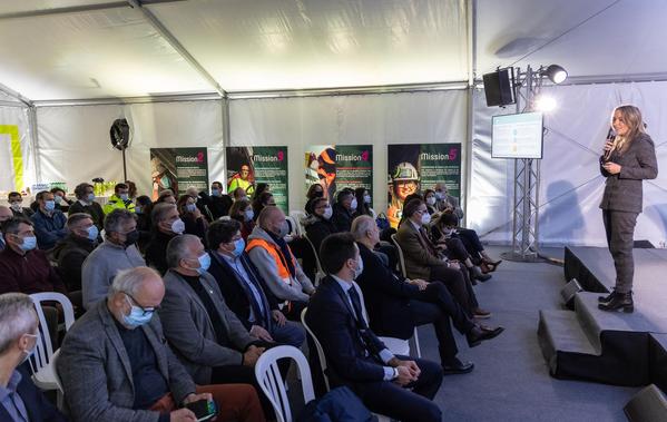 Un nuovo grande cantiere del tunnel di base della Torino-Lione