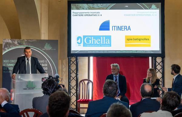 Affidato il contratto per lo scavo del tunnel di base in Italia