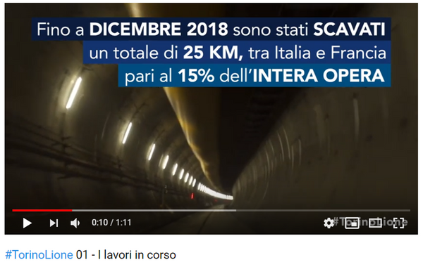 Online la campagna informativa sulla Torino-Lione