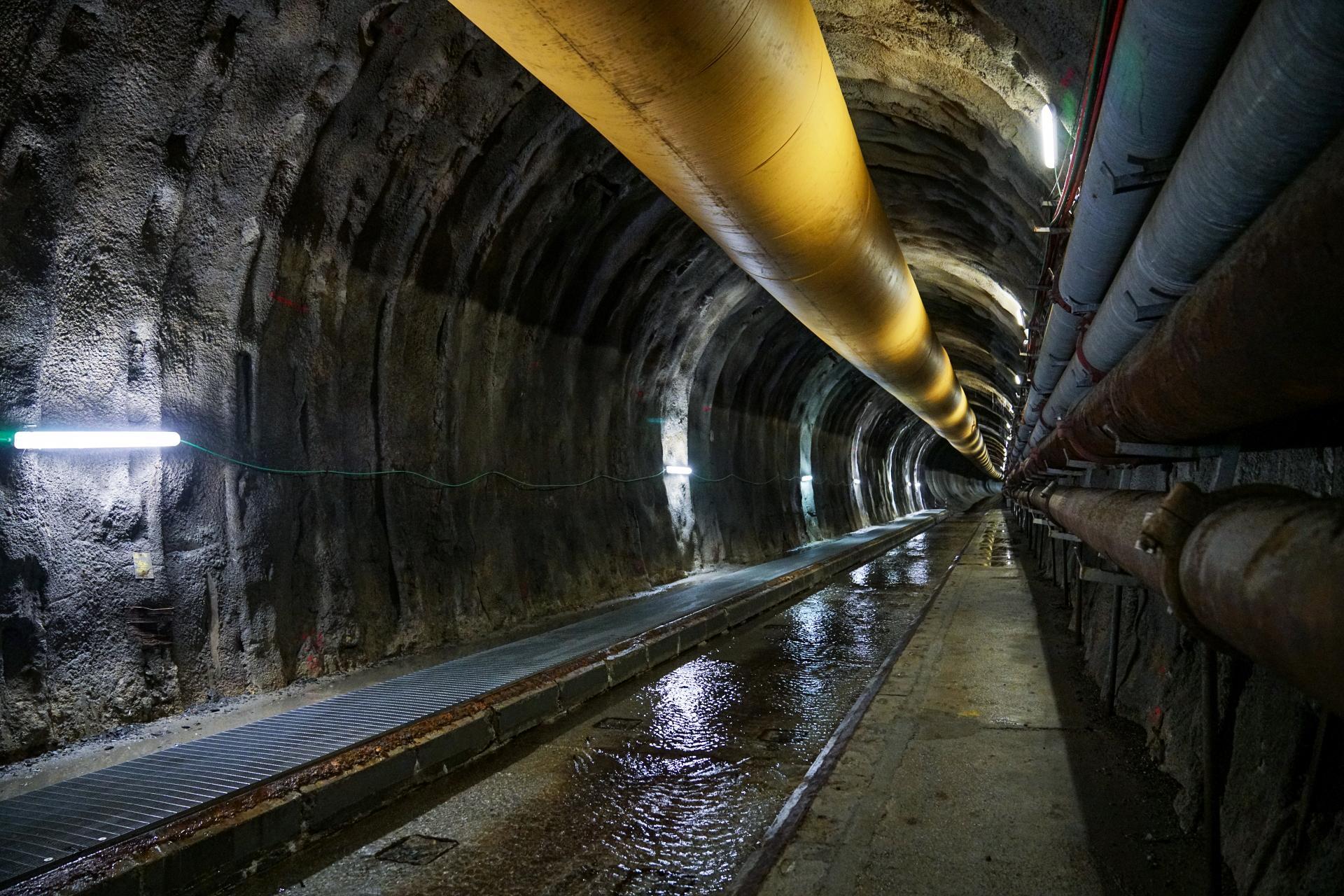 The construction site of the Turin-Lyon high speed rail line (Tav), Val di Susa Torino 09 agosto 2019 ANSA/TINO ROMANO