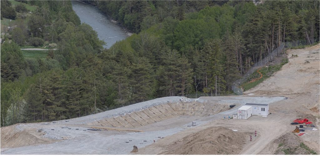 Bassin décantation Tierces Juin 2022