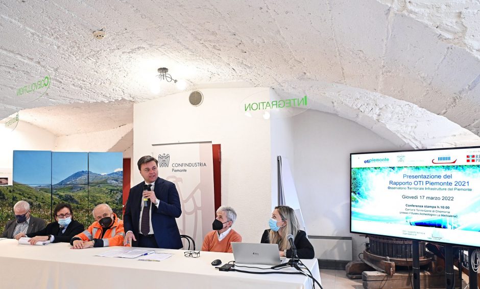 Presentazione rapporto OTI Piemonte 2021 presso museo archeologico la Maddalena e visita cantiere TAV di chiomonte
