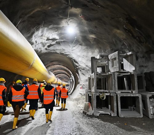 Chiomonte visita galleria