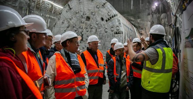 TELT – Visite tunnelier Federica TELT - Visite tunnelier Federica