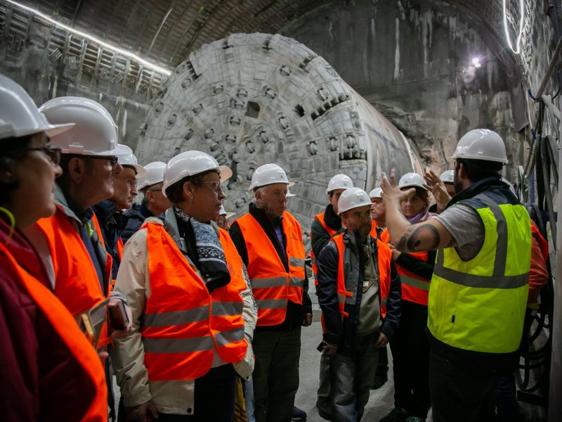 TELT – Visite tunnelier Federica TELT - Visite tunnelier Federica