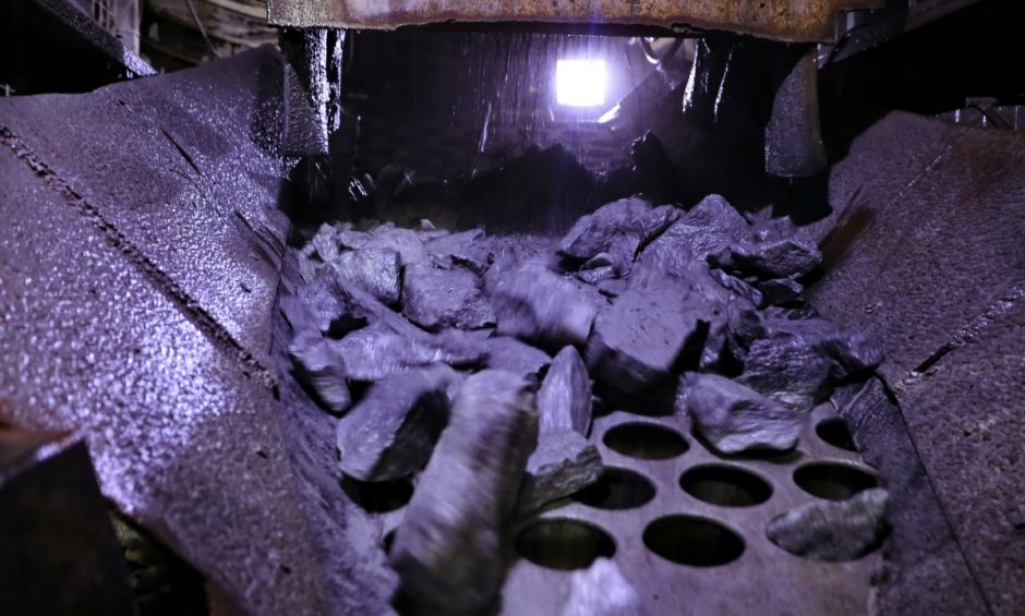 Chiomonte: cantiere del tunnel geognostico della Maddalena                         fotografia di Michele