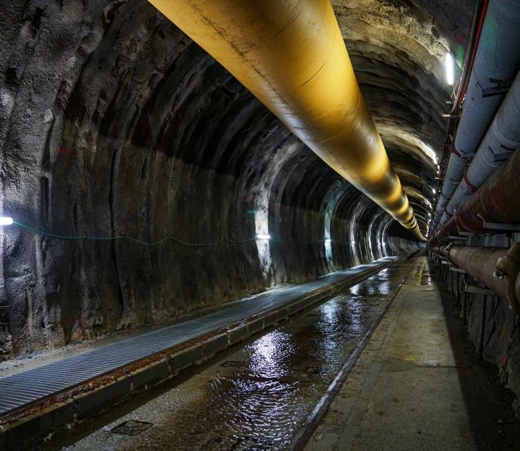 The construction site of the Turin-Lyon high speed rail line (Tav), Val di Susa Torino 09 agosto 2019 ANSA/TINO ROMANO