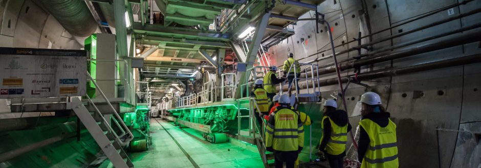 Visite chantier Mme DEGOIS – Députée de la Savoie Saint Martin de la Porte